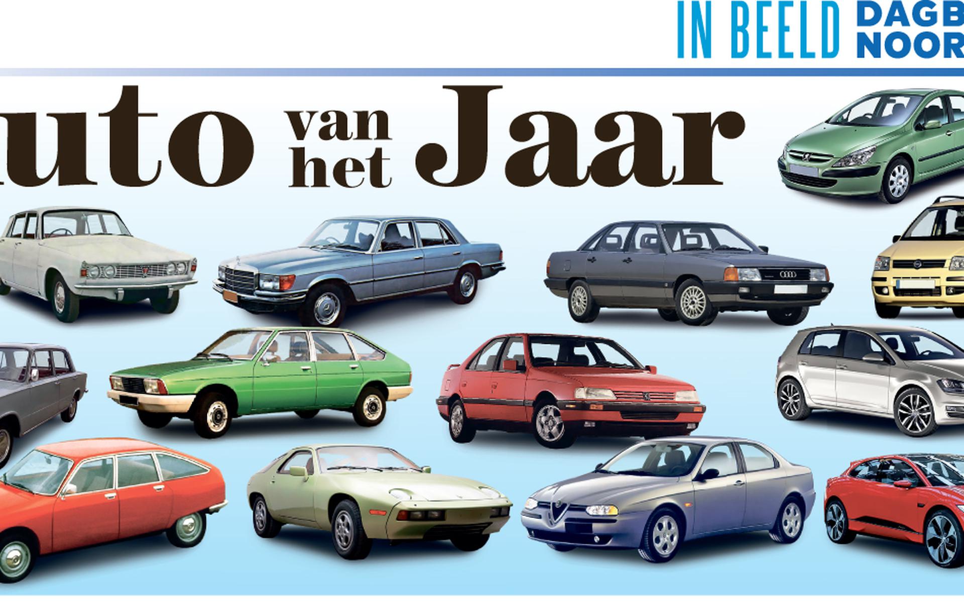 In Beeld: Alle 'Auto's van het Jaar' sinds 1964 - Dagblad van het Noorden